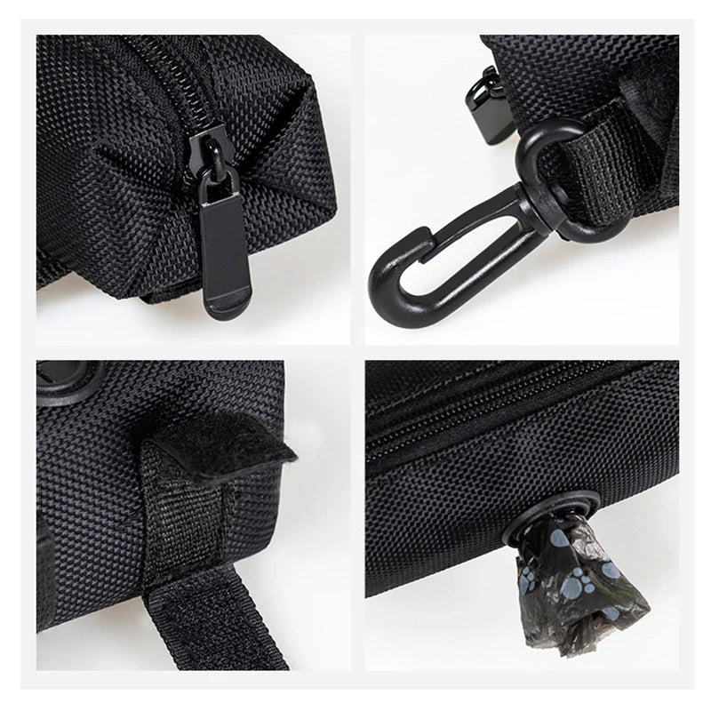 Adjustable Leash Poop Bag Holder