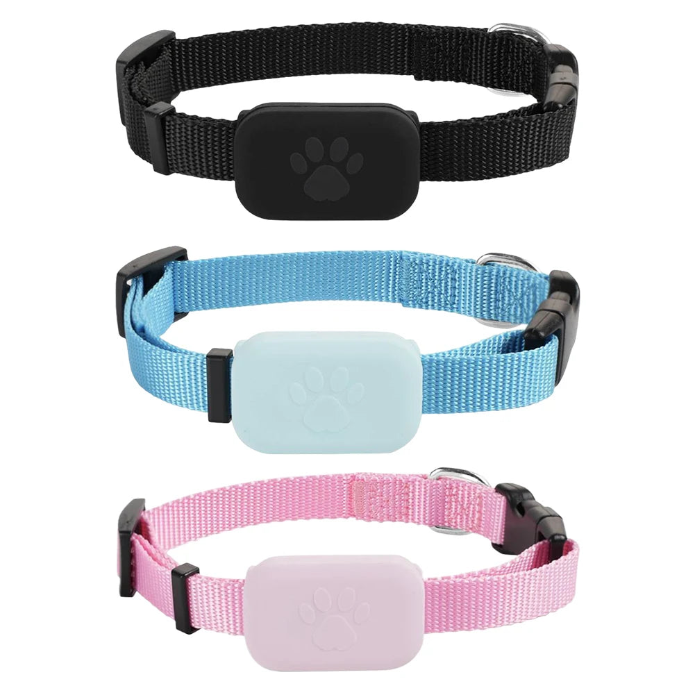 Smart Pet Collar Tracker for Outdoor Cats & Dogs — 6–12 Month Battery