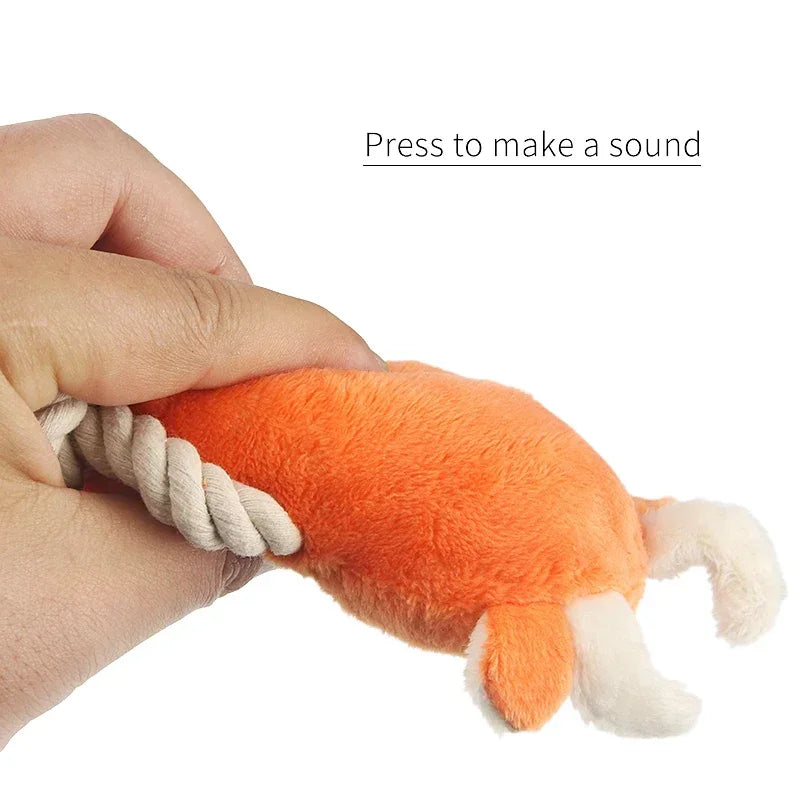 Squeaky Plush Chew Toy for Dogs