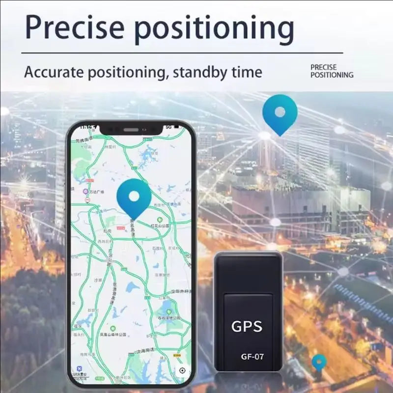 GF07 Mini Magnetic GPS Tracker — Anti-Theft Vehicle & Asset Security