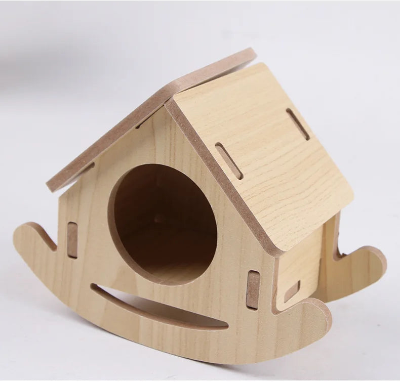Solid Wood Small Pet House
