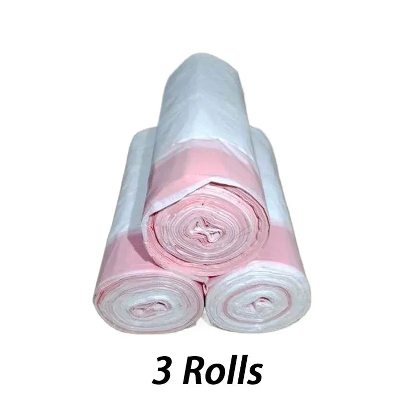 Cat Litter Box Liner Bags – 2 Rolls of Easy-Clean Waste Collection Bags
