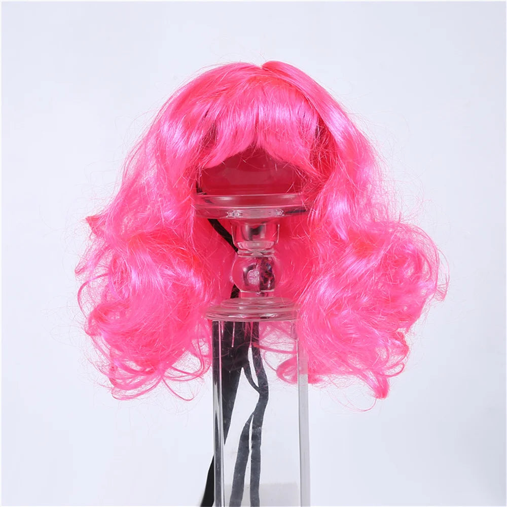 Novelty Faux Fur Wig Hat for Dogs & Cats
