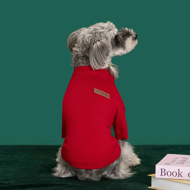 Fleece Pullover Sweater for Small & Medium Dogs & Cats