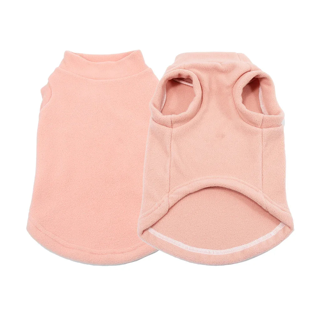 Fleece Vest Jacket for Cats & Small Dogs