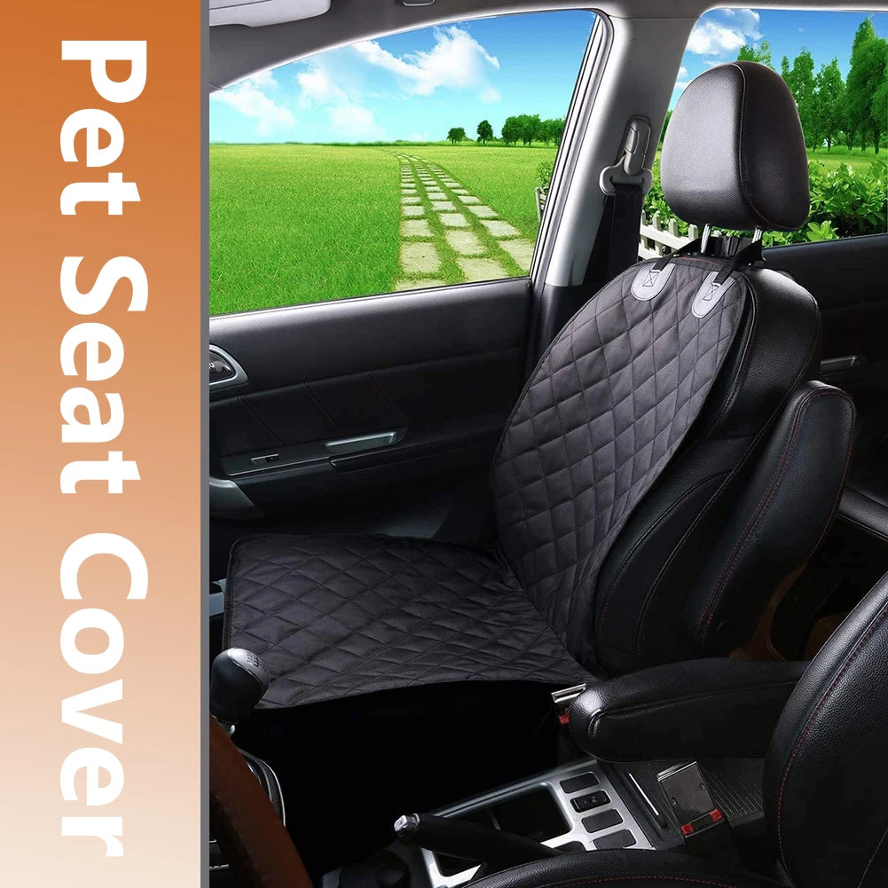 Waterproof Dog Car Seat Cover — Non-Slip Foldable Mat for Cars, Trucks & SUVs
