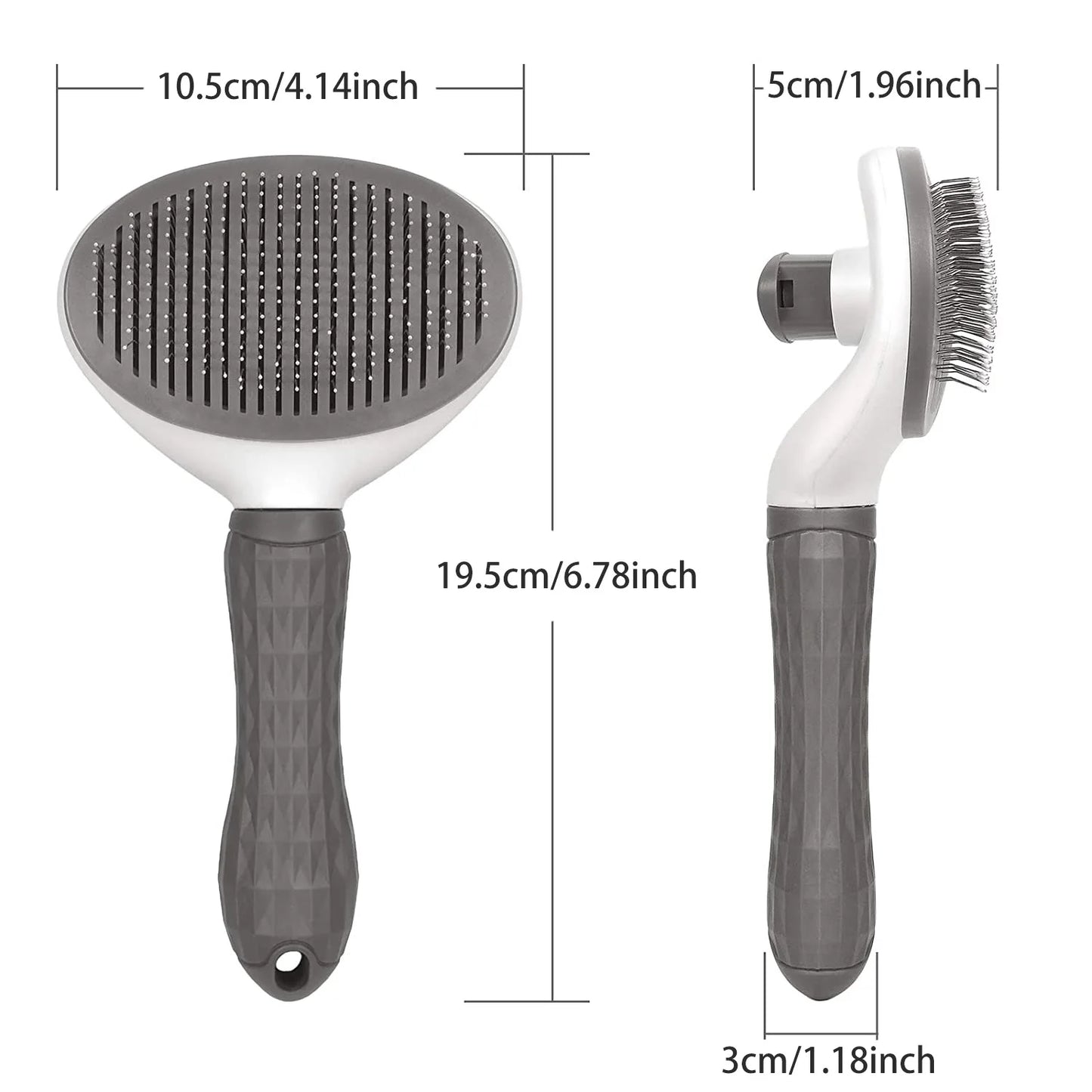 Stainless Steel Pet Grooming Brush