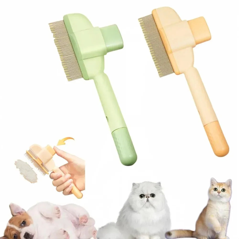 Self-Cleaning Grooming Comb for Dogs & Cats