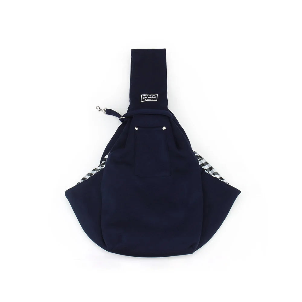 Portable Pet Shoulder Carrier Bag with Phone Pocket