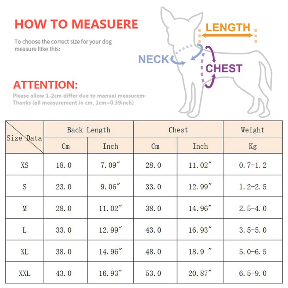 Cartoon Print Sleeveless Vest for Small Dogs & Cats