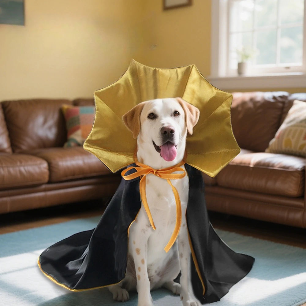 Vampire Cloak Pet Costume for Dogs and Cats