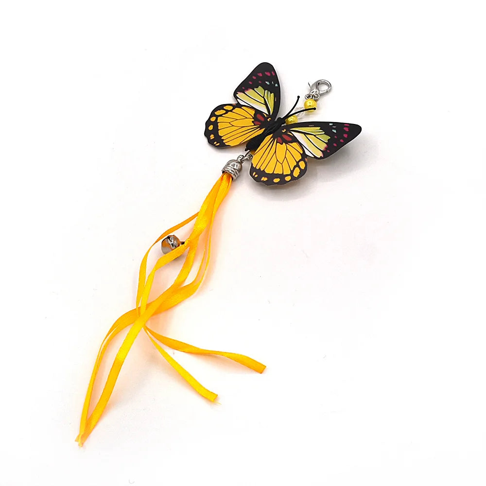 Ensemble d'accessoires de remplacement pour jouets pour chats avec souris, ver et balle