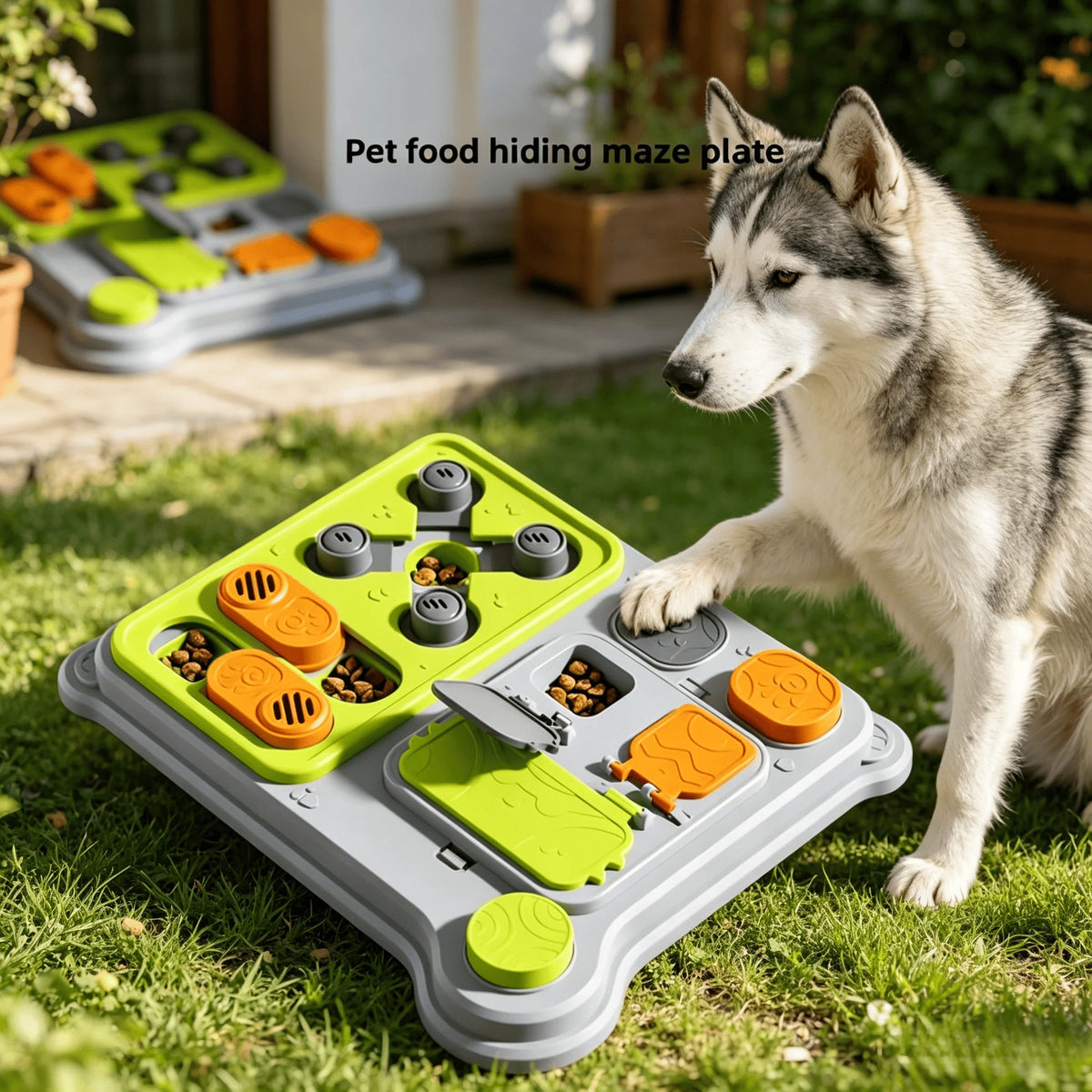 Treat Dispensing Dog Puzzle Toy – Interactive IQ Training Feeder for Small & Medium Dogs