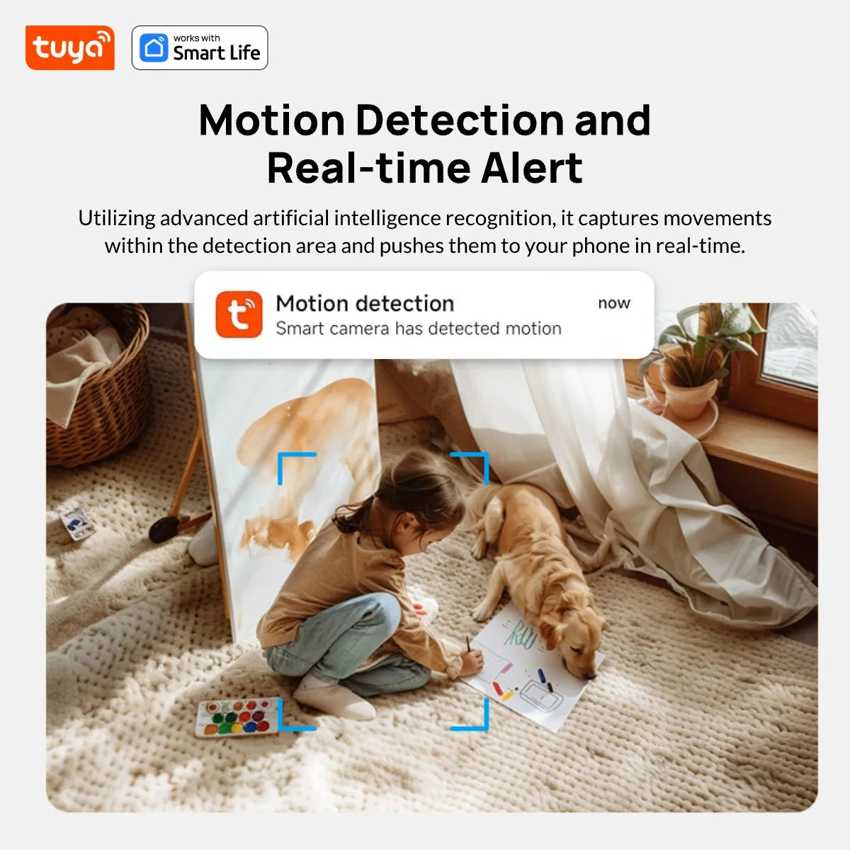 Smart WiFi Security Camera — Indoor & Outdoor with Colour Night Vision