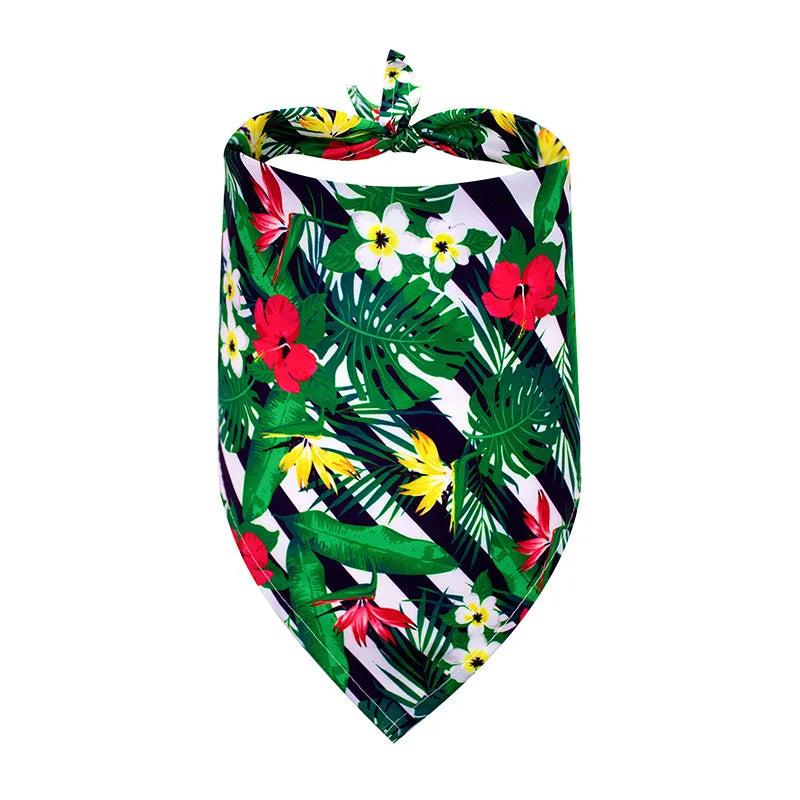 Printed Bandana Scarf for Dogs
