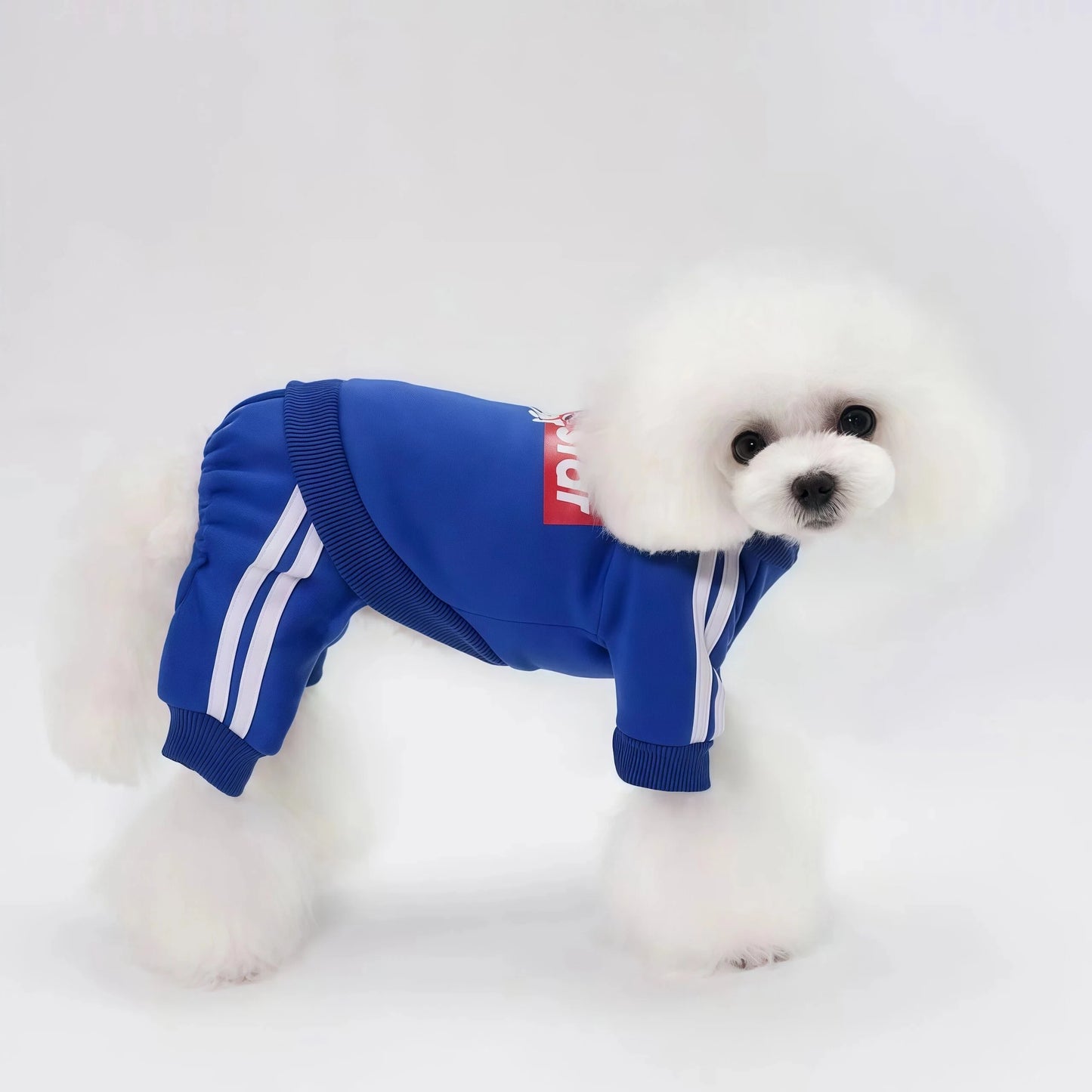 Fleece Hoodie Jumpsuit for Dogs & Cats