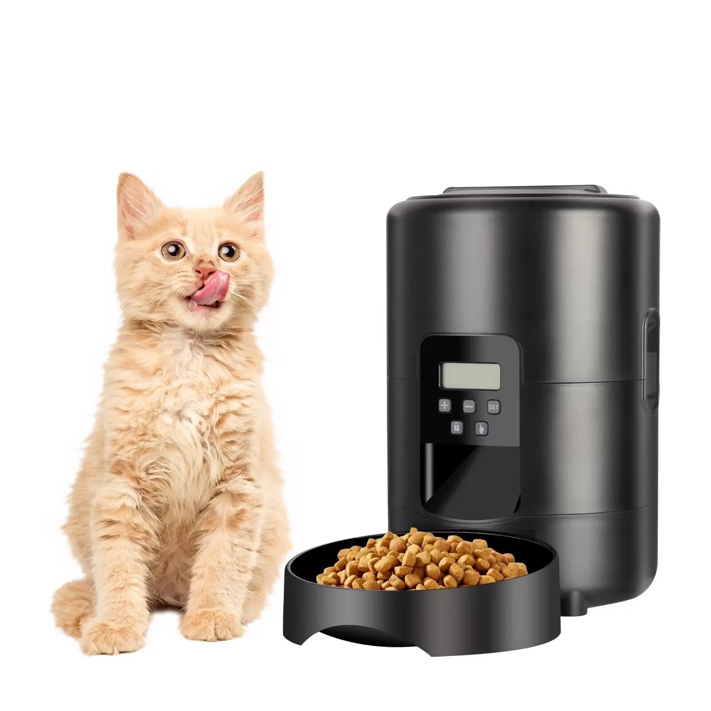 Distributeur Automatique Intelligent pour Animaux de Compagnie avec Contrôle par Application - Conception Compacte de 2 L