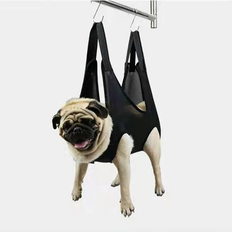 Mesh Grooming Hammock & Restraint Bag for Dogs & Cats