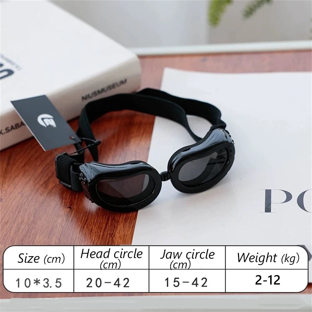 UV & Windproof Sunglasses Goggles for Small Dogs & Cats