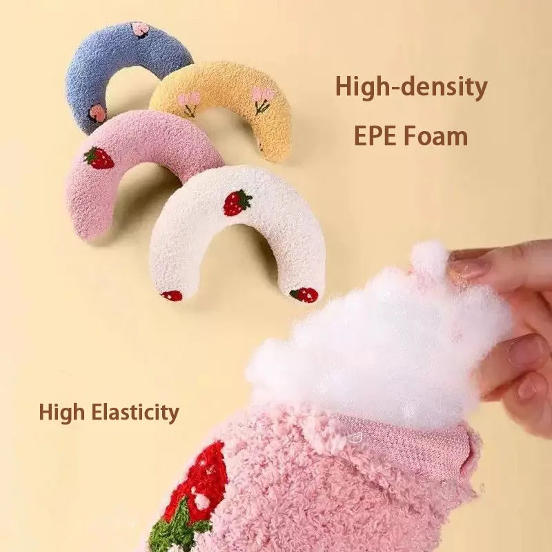 Ultra Soft Fluffy Cat Calming Pillow — Half Donut Cuddler for Joint Relief & Better Sleep