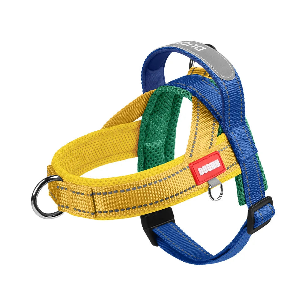 Saddle-Style Padded Dog Harness Vest