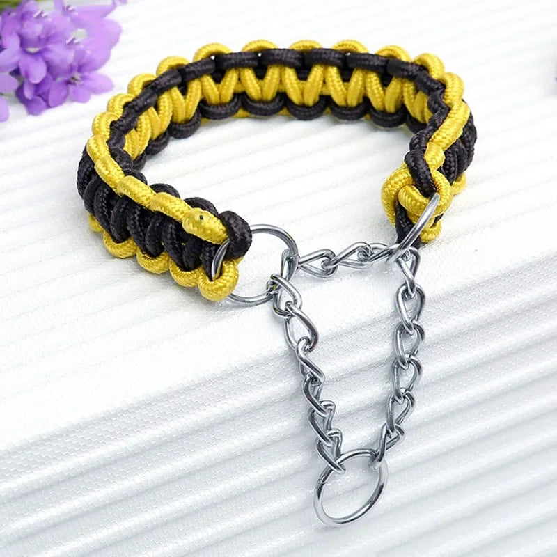 Durable Nylon Dog Collar for Medium to Large Dogs
