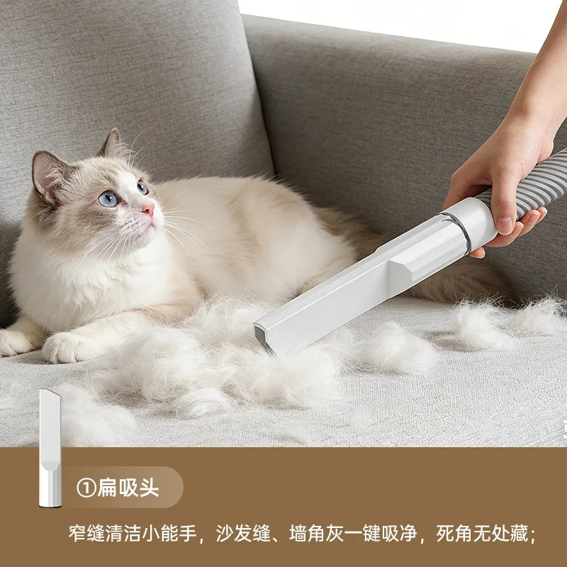 Dog Grooming Vacuum Kit | 2.3L Dust Cup | 99% Hair Capture | 5+ Speeds