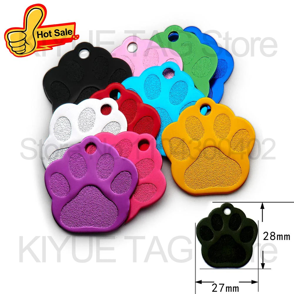 Personalised Aluminium Pet ID Tags – Pack of 100