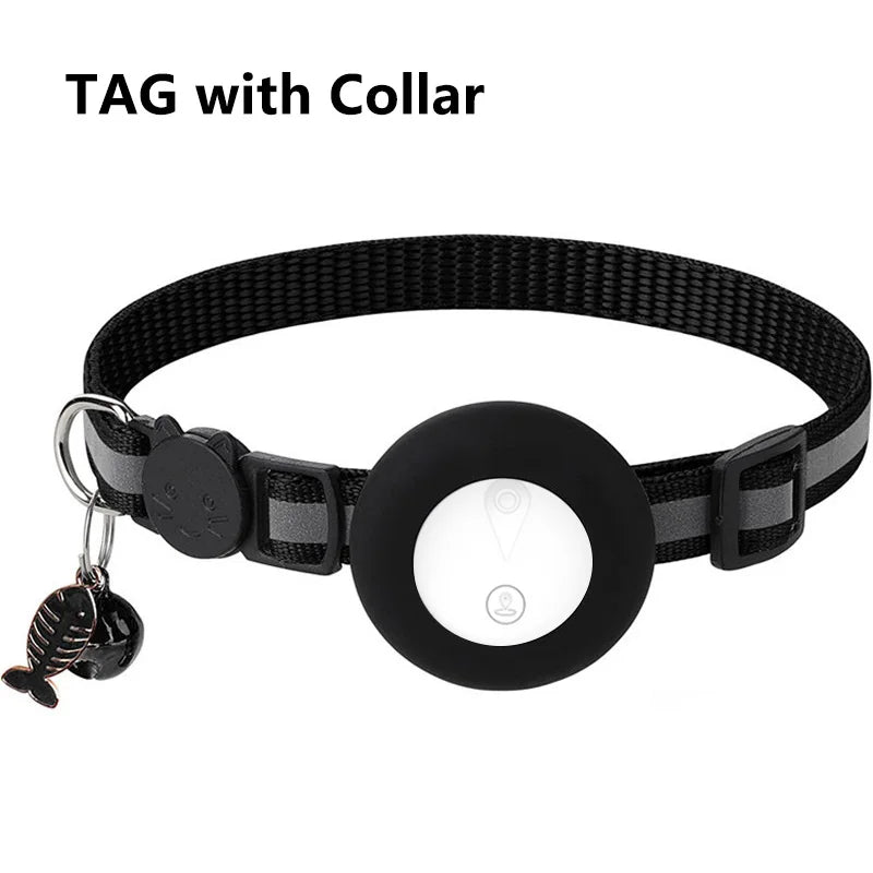 Pet Locator Tag with Optional Collar