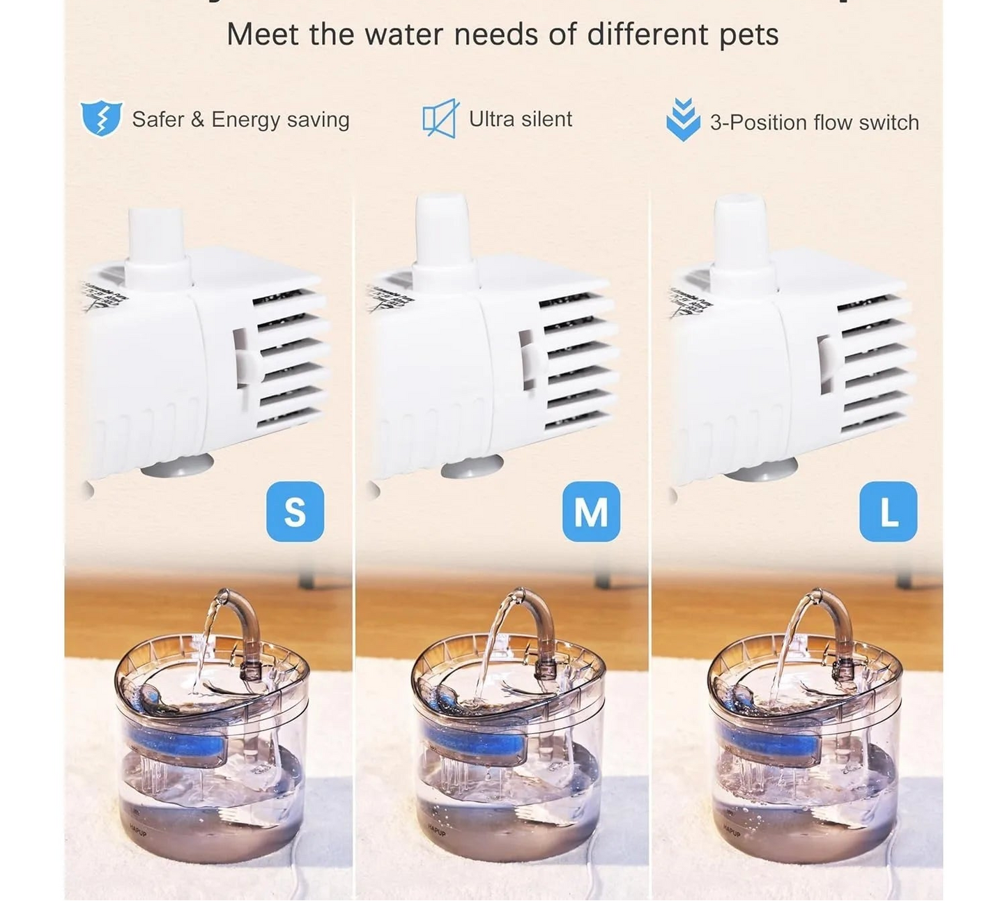 Fontaine à eau pour chat - Distributeur automatique d'eau pour animaux de compagnie 1,8 L