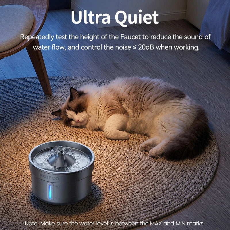 Stainless Steel Smart Pet Water Fountain