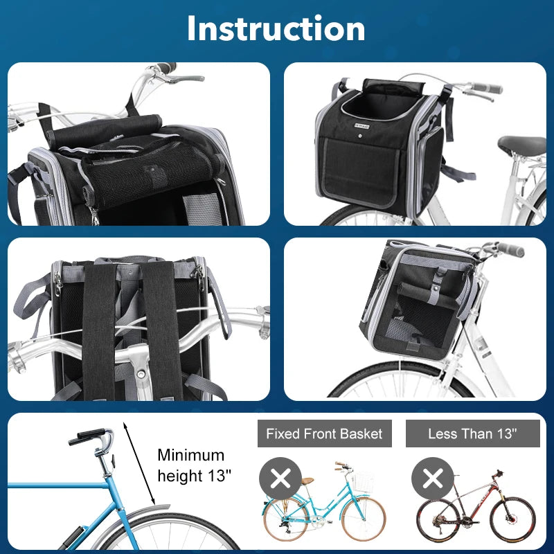 Expandable Pet Carrier Backpack with Four Access Openings