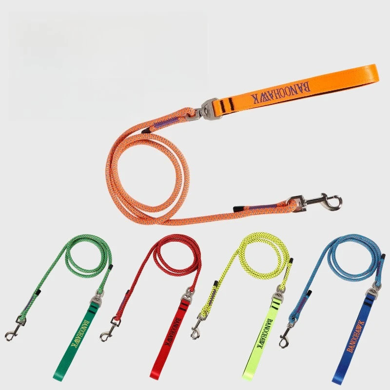 Colourful 150cm Dog Walking Leash with Comfortable Handle