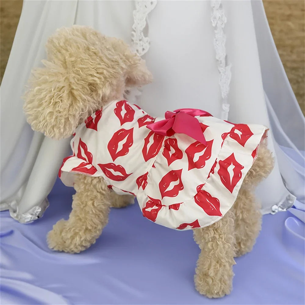 Bow Knot Princess Dress for Small Dogs & Cats
