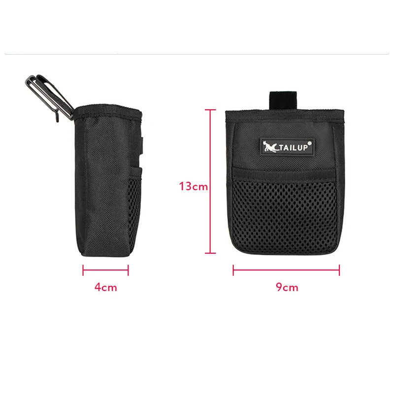Dog Training Treat Pouch - Hands-Free Waist Bag for Obedience & Agility Training