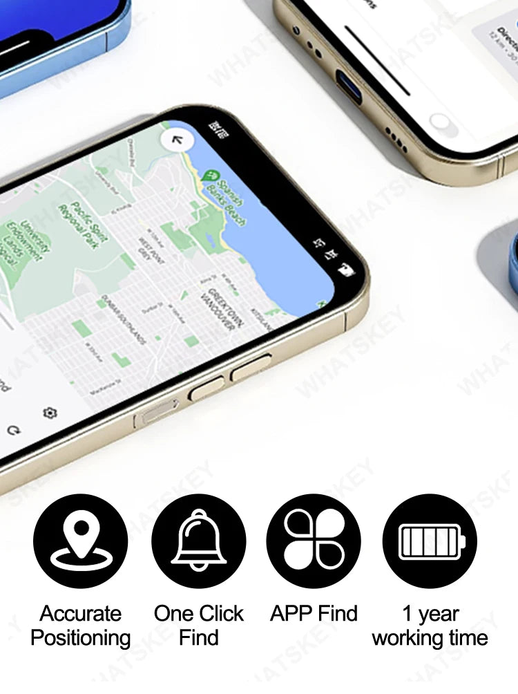 Google Find My Device Pet Collar Tracker for Cats & Dogs — Android Compatible