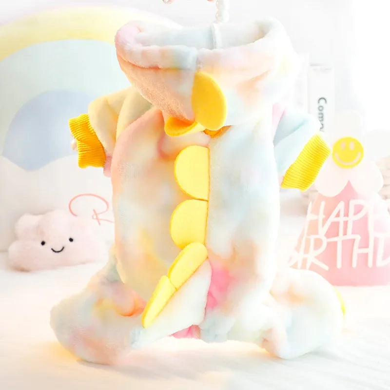 Dinosaur & Animal Costume Jumpsuit for Small Dogs & Cats