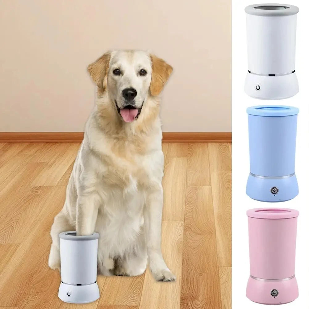 Electric Dog Paw Washing Cup | One-Touch Auto Clean