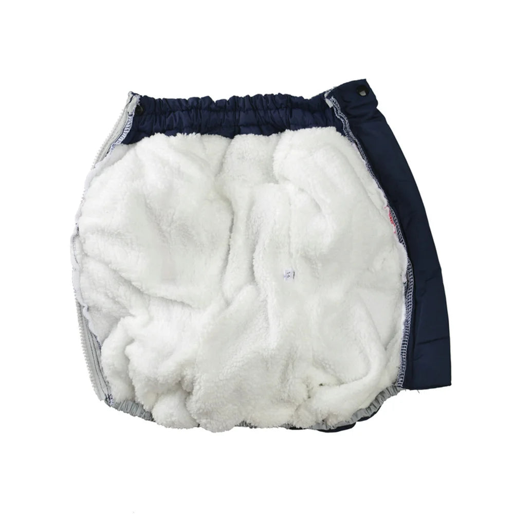 Waterproof Fleece Jumpsuit for Small Dogs